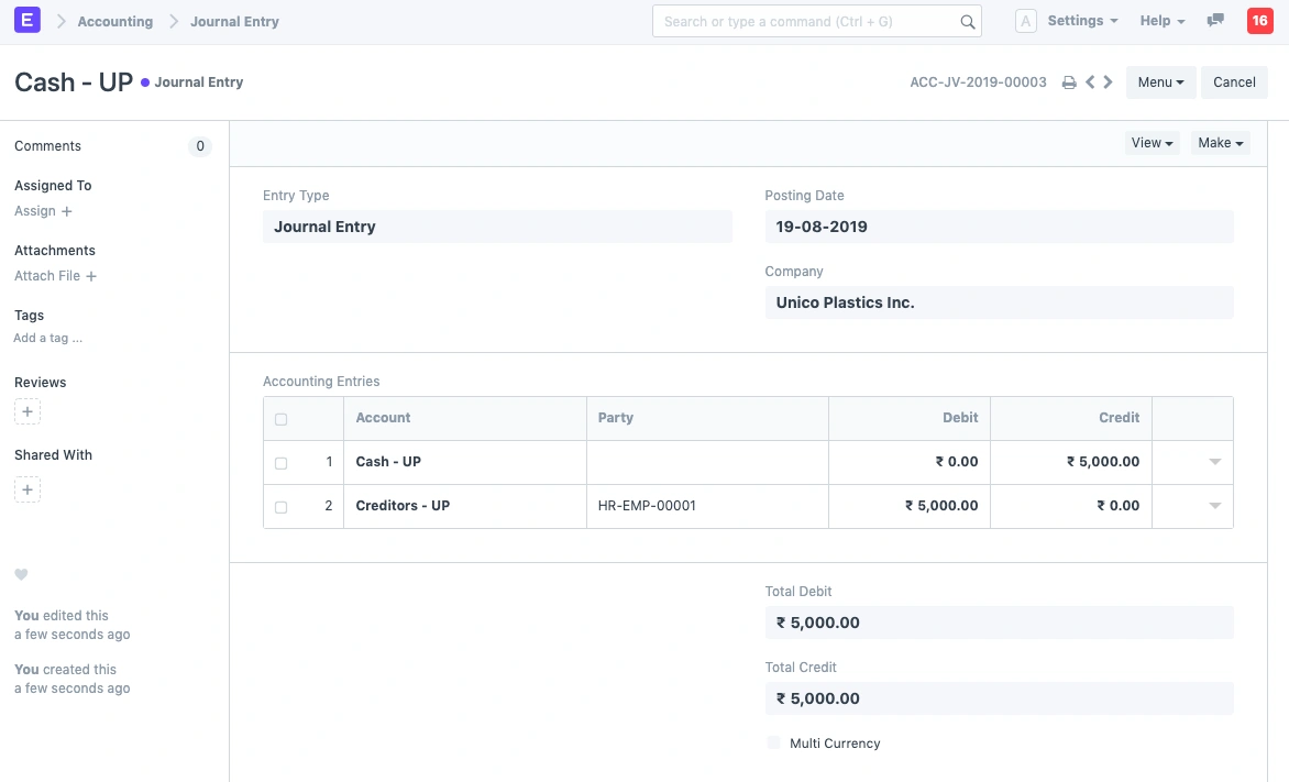 EmployeeAdvance EmployeeAdvance