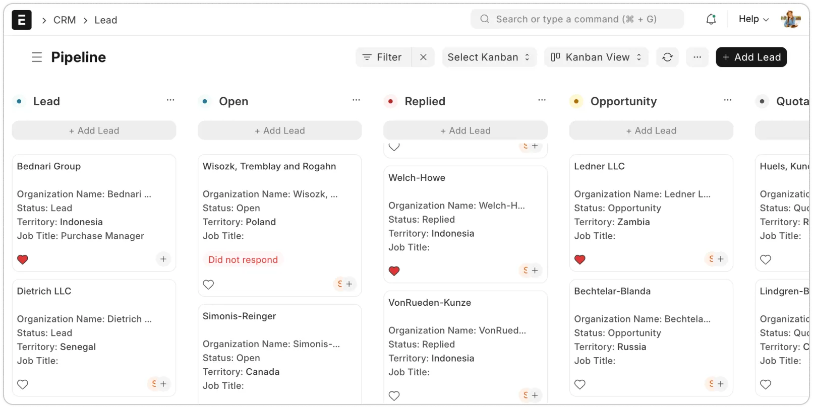CRM integrated  CRM integrated