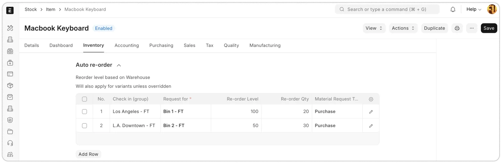 synchronizes your inventory synchronizes your inventory