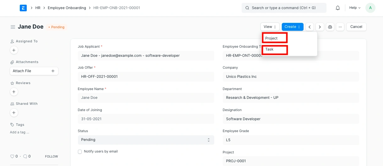  خيارات إضافية عند إنشاء مهمة