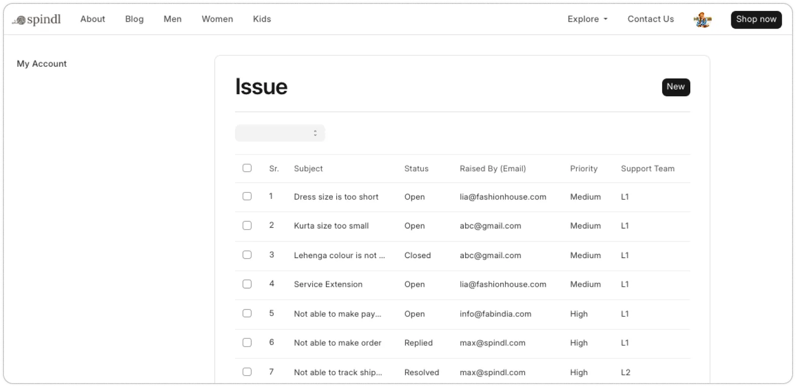Portal for issue Portal for issue