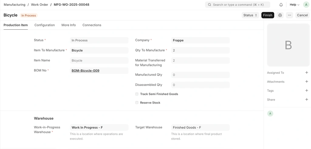 تنفيذ عملية النقل 