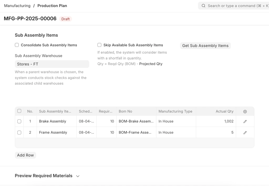  الأصناف الفرعية