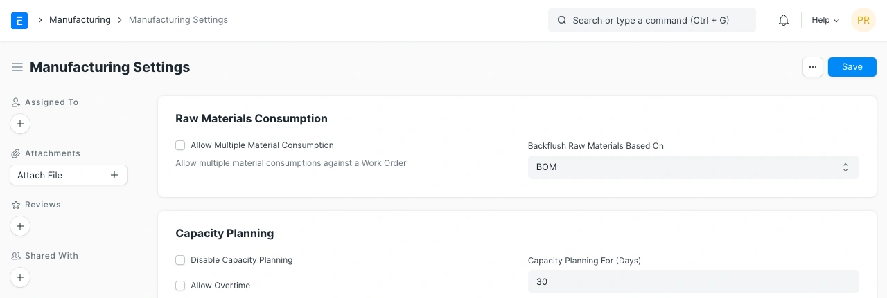 تخطيط القدرة الإنتاجية 