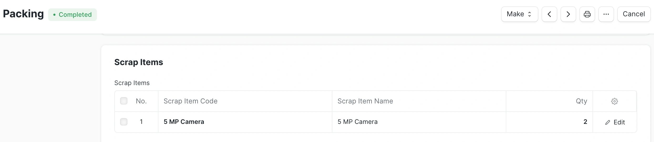 المواد التالفة أو المتضررة 