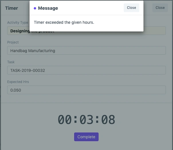  خطوات بدء المؤقّت