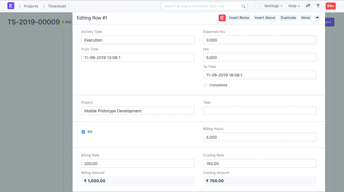  خيارات إضافية عند إنشاء الجدول الزمني
