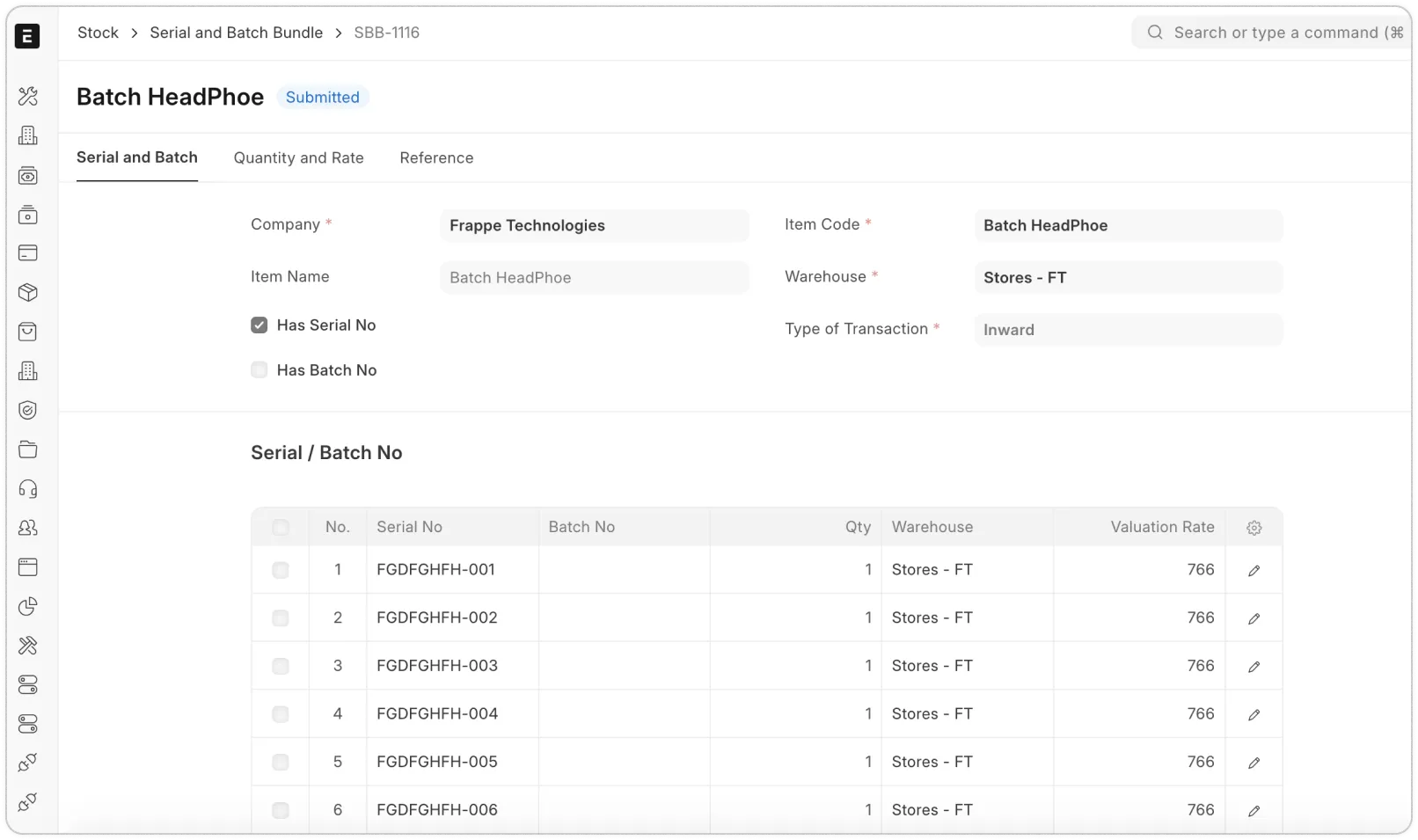 Serial and batch Serial and batch